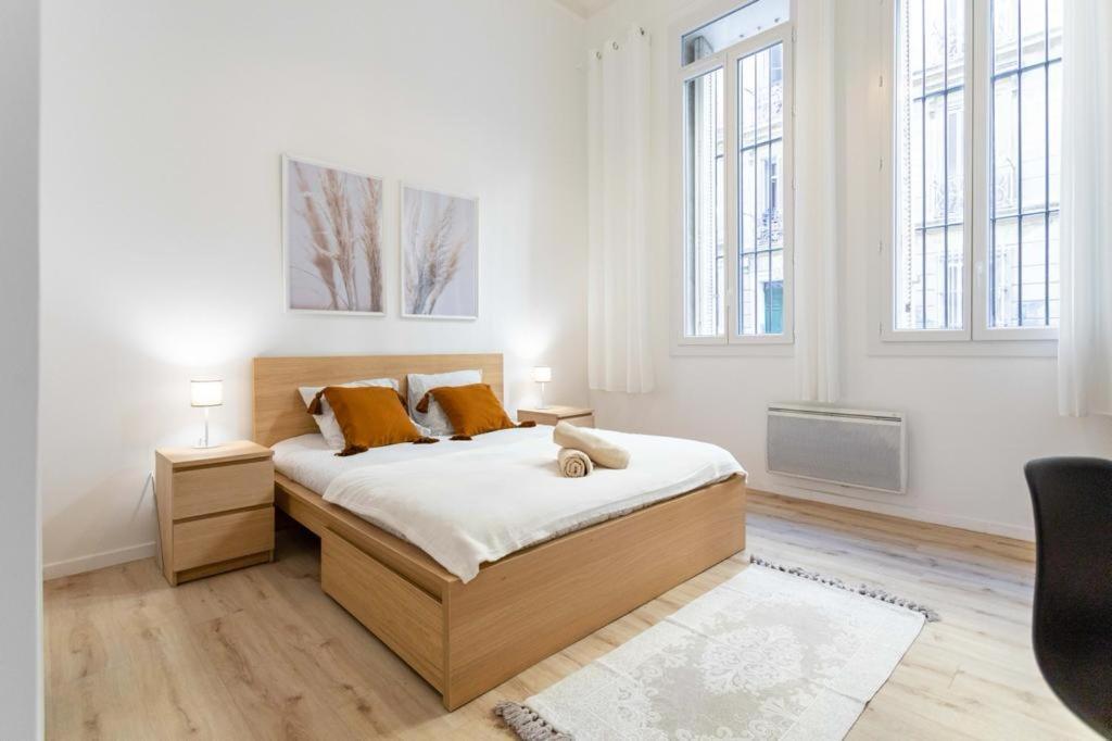 Grand T4 Avec 3Sdb - Quartier Joliette - Ideal Familles Et Groupes Marseille Eksteriør billede